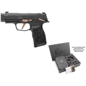 P365-Xl Rose Comp 9mm Luger Semi-Auto Handgun - P365-Xl Rose Comp 9mm Luger 3.1'''' Bbl (2)10rd Mags Black Ma