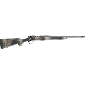 Bergara B-14 Ridge Wilderness 6.5 Creedmoor 4+1 18 Threaded Woodland Camo w/Soft Touch Fixed American Style Stock Matte Blued Rifle