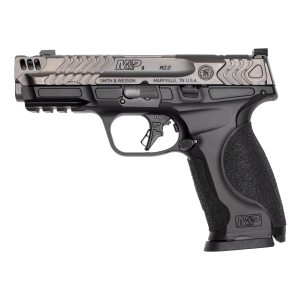 Smith & Wesson M&P 2.0 Metal Carry Comp PC Optic Ready 9mm Pistol - 4.22" - Grey - 2x 17rd Mags