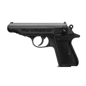 Walther PP Black, .380acp, 3.9 Barrel, 2- 7rd Magazines, Pistol