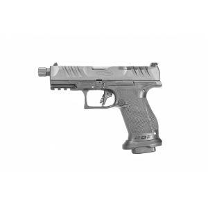 Walther PDP 9mm Pistol, 4.6" Barrel, Adjustable Rear Sights, Black - 2858151