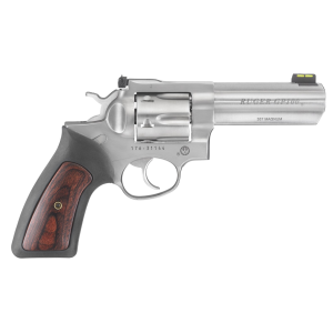 Ruger GP100 Stainless .357 Mag 4.2 Barrel 6-Rounds Fiber Optic Sight