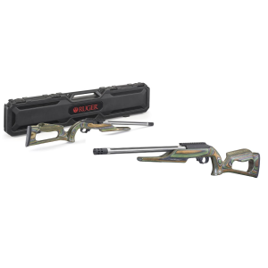 Ruger 10/22 Green Mountain Barracuda Rifle 22 LR - 16.12" Polished Stainless - Stainless