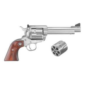 Ruger Blackhawk Flattop Revolver 357 Magnum | 9mm - 5-1/2" - Stainless Steel