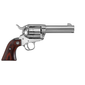 Ruger Vaquero Stainless .357 Mag / .38 SPL 4.62 Barrel 6-Rounds Fixed Sights