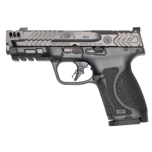 Smith & Wesson Performance Center M&P9 M2.0 Compact Carry Comp 9mm Optic Ready Pistol - Gray Armornite - 15rd - 4.22"
