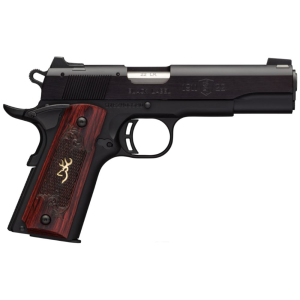 Browning 1911-22 Black Label Medallion 22LR Pistol 4.25" Barrel 10+1 Round Matte Black Slide Rosewood Grip Matte Black Frame