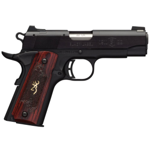 Browning 051852490 1911-22 Black Label Medallion 22 LR 3.63 10+1 Black Black Stainless Steel Rosewood Grip