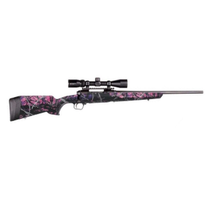 Savage Arms 110 Apex Hunter XP Bolt Action Rifle 6.5 Creedmoor - 24" Sporter Barrel - Muddy Girl Camo Stock - Savage Arms