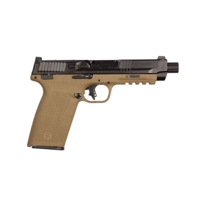 Smith & Wesson M&P 5.7 Optic-Ready 5.7x28mm Pistol - No Thumb Safety - Threaded Barrel - FDE