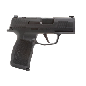 P365, 9MM, 3.1, X-SERIES, BLK, STRIKER, X-RAY 3, POLYMER GRIP, (2) 10RD STEEL MAG, OPTIC PLATE COVER