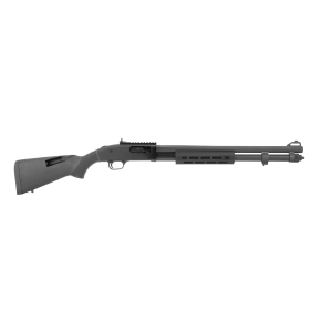 Mossberg 590A1 9 Shot Black 12 GA 20 3 8+1 Fixed w/Storage Compartment Stock Shotgun