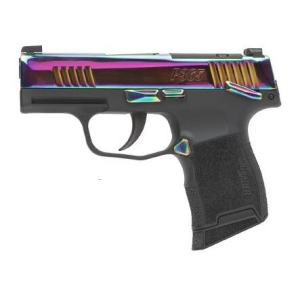 P365-380 380 Acp Semi-Auto Handgun - P365-380 Micro-Comp 380 Acp 3.1'''' Bbl (2)10rd Ms Striker Rnbw