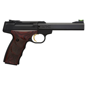 Browning Buck Mark Plus Rosewood UDX Handgun 22 LR - 5.5" - Matte Blue - Browning