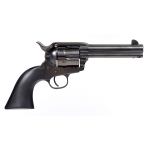 Taylors and Company 555162 Devil Anse  357 Mag 6 Round 4.75 Blued Matte Black Wood Grip