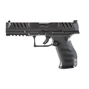 Walther PDP 9mm Pistol, 5" Barrel, Adjustable Rear Sights, Black - 2858169
