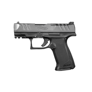 Walther PDP 9mm Pistol, 3.5" Barrel, Adjustable Rear Sights, Black - 2871823