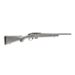 Bergara BMR Bolt Action Rifle 17 Hornady Magnum Rimfire (HMR) 20" Black Threaded Barrel Black Frame Gray/Black Field Stock