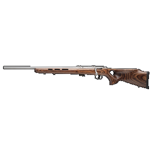 Savage Arms Mark II BTVLSS Bolt Action Rifle 22 LR - 21" - Stainless - Savage Arms