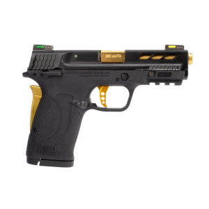 Performance Center M&P380 Shield Ez 380 Acp Semi-Auto Handgun - Pc M&P380 Shield Ez M2.0 380 Acp 3.8" Bbl (2)8rd Gold/Black