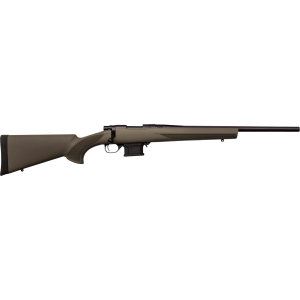 Howa M1500 Mini Action Bolt Action Rifle 223 Rem - 22" Threaded Barrel - Blued - Green HTI Synthetic Stock