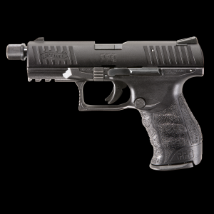 Walther PPQ TAC .22 LR Pistol W/ Threaded Barrel Adapter - QUALIFIED INDIVIDUALS ONLY - Walther