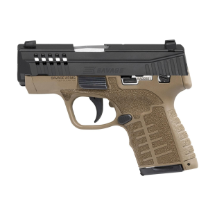 Savage Arms Stance MC9MS Handgun 9mm - 3.2" - Flat Dark Earth - 8-Round - Manual Safety - TruGlo Night Sights - Savage Arms