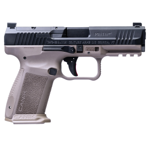Canik METE SF 9mm Luger Pistol 4.2" Barrel 15+1 Round Black Slide Flat Dark Earth Grip Flat Dark Earth Frame