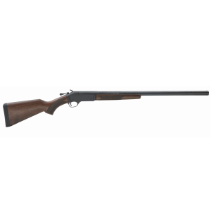 Henry H01512 Single Shot Steel 12 Gauge 28 1 3.5 Blued American Walnut Right Hand