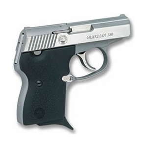 NAA GUARDIAN Guardian380 ACP 2.50 6+1 Stainless Steel Stainless Black Rubber Grip Pistol