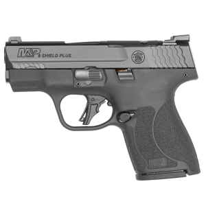 M&P9 Shield Plus Optic Ready 9mm Luger Semi-Auto Handgun - M&P9 Shield Plus Or 9mm Luger 3.1" Bbl (2)10rd Mags Ns Black