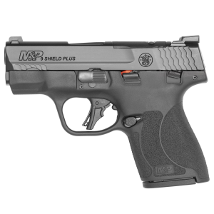 M&P9 Shield Plus Optic Ready 9mm Luger Semi-Auto Handgun - M&P9 Shield Plus Or 9mm Luger 3.1" Bbl (2)10rd Mags Ts Black