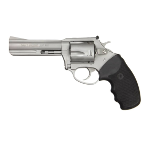 Charter Arms 73542 Mag Pug  357 Mag 5 Round 4.20 Stainless Steel Black Rubber Grip
