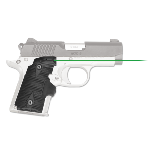Crimson Trace LG409G Lasergrips Green Laser Kimber Micro9 Grip Polymer Black