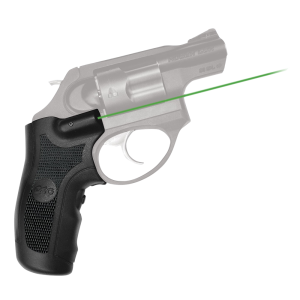 Crimson Trace Front Replacement Green Laser Grip for Ruger LCR Pistols and LCRX Revolvers, Black - LG415G