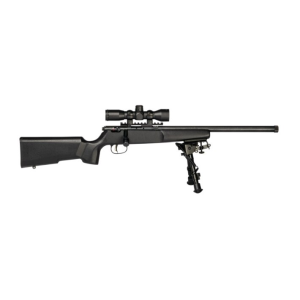 Savage Arms Rascal Target XP Single Shot Rifle 22 LR - 16.125" Heavy Barrel - Blued - Wood Stock - Savage Arms