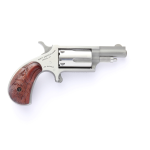 North American Arms Mini-Revolver Convertible Stainless Steel 22LR/22MAG 1.625-inch 5 Rds