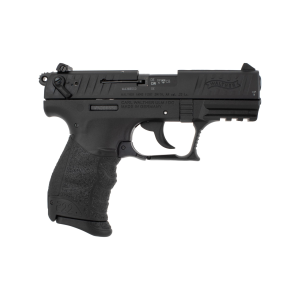 Walther Arms 5120700 P22 Q 22 LR 3.42 10+1 Black Black Interchangeable Backstrap Grip Pistol