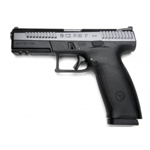 CZ 01540 P-10 Full Size 9mm Luger 4.50 10+1 Black Black Interchangeable Backstrap Grip
