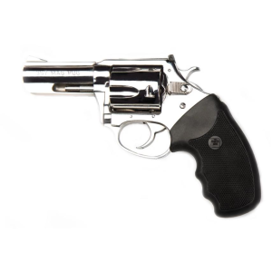 Charter Arms 73539 Mag Pug Revolver Single/Double 357 Magnum 3 5 Rd Black Rubber Grip Polished Stainless