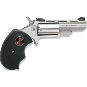 North American Arms Black Widow .22LR Revolver, 2" Barrel, Adjustable Sights, Silver - NAABWCA