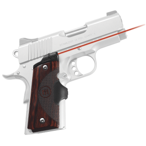 Crimson Trace LG902 Master Series Lasergrips  Rosewood Red Laser 5mW 1911 Officer, Defender 620-670 nm Wavelength