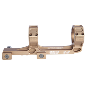 Geissele Automatics AR-15 Super Precision Hyper Extended 34mm Scope Mount - Desert Dirt