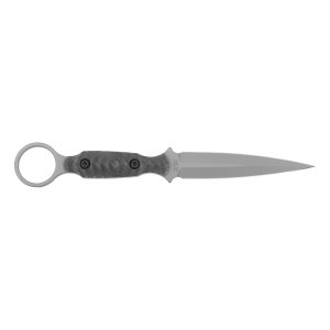 Toor Knives Specter R Fixed Blade Spear Point Knife, Phantom Grey