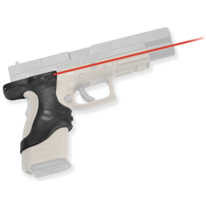 Crimson Trace Front Activation Laser Grip for Springfield Armory XD9 and XD40 Pistols, Black - LG-446