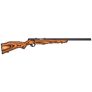 Savage Arms Mark II BV Bolt Action Rifle 22 LR - 21" - Satin Blue - Savage Arms