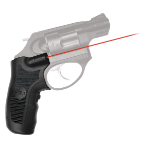 Crimson Trace Front Replacement Laser Grip for Ruger LCR Pistols and LCRX Revolvers, Black - LG415