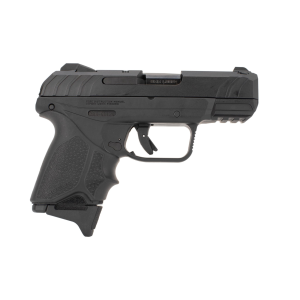Ruger 3829 Security-9  9mm Luger 3.42 10+1 Blued, Black Hogue Beavertail Grip Sleeve