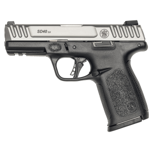Smith & Wesson SD40 2.0 .40 S&W Pistol - 4.0" - Silver - 1x 14rd Mag