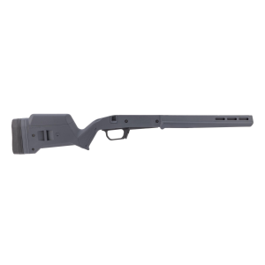 Magpul MAG1069GRYRT Hunter 110 Stock Fixed with Aluminum Bedding Adjustable Comb Gray Synthetic for Savage 110 Short Action Right Hand